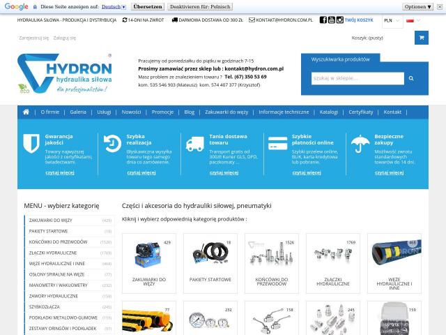HYDRON hydraulika siłowa Mariusz Sząszor